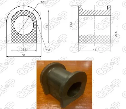BUJE B/ESTAB DEL TOYOTA HILUX VIGO (4WD) GSP