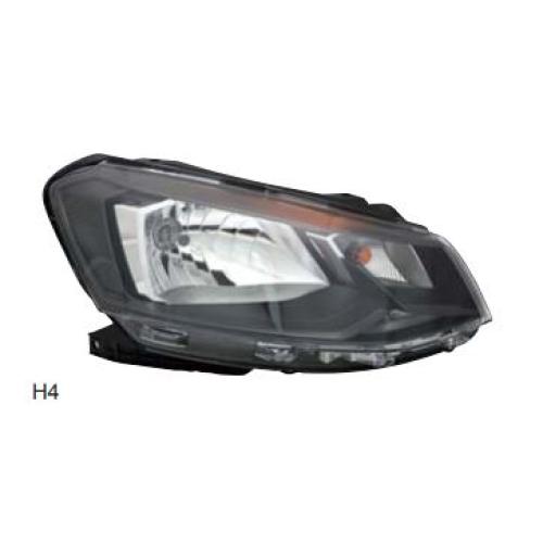 SEMIOPTICA VW IZQ. GOL GVII 2017... 2020 MOLDURA NEGRA TYC (5U0941005D) LAMP. H4 V7003951