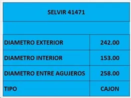 PLACA EMBR HYUNDAI ACCENT 1.5 CRDI 14(240mm) VALEO