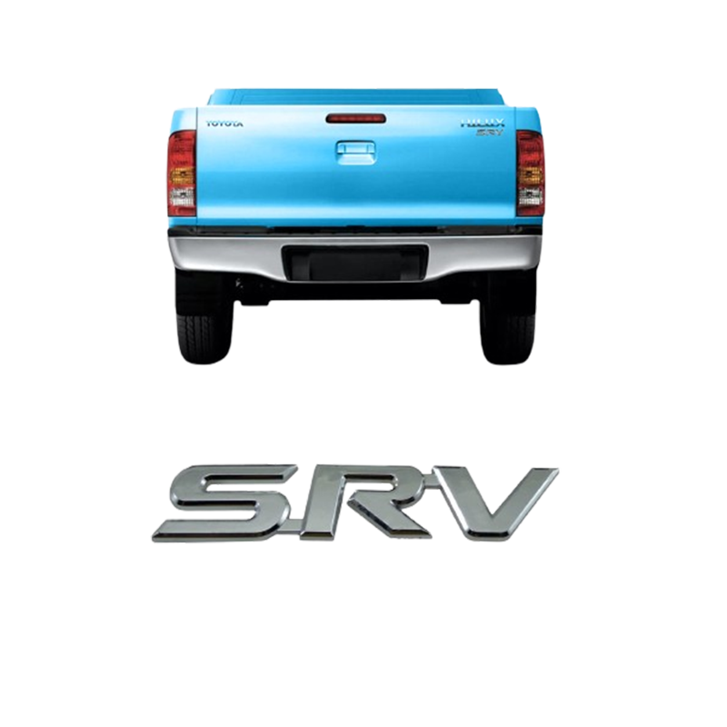 Emblema Insignia Trasera Toyota Hilux 2005 al 2015 ( SRV )