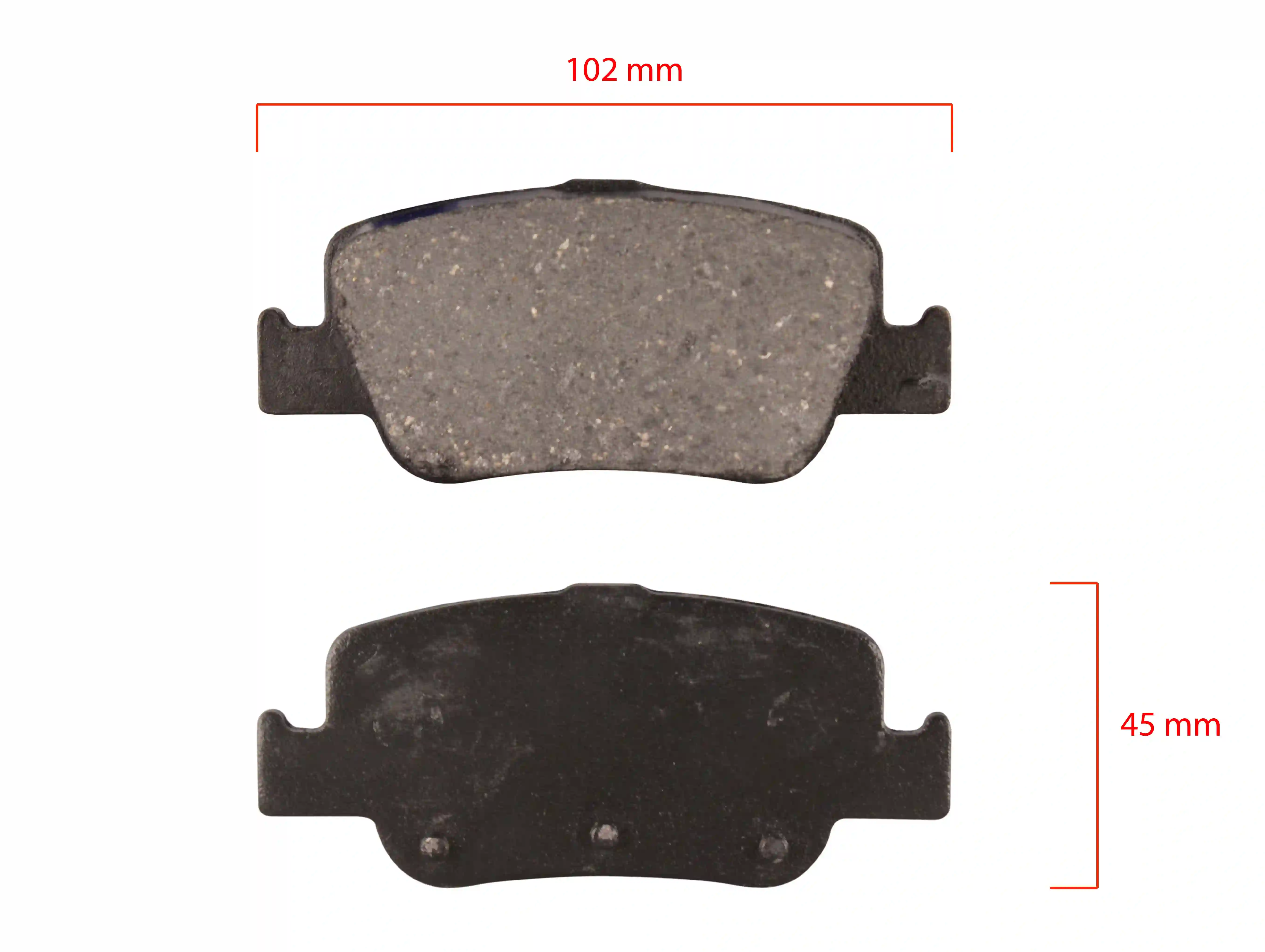 Pastillas de freno traseras