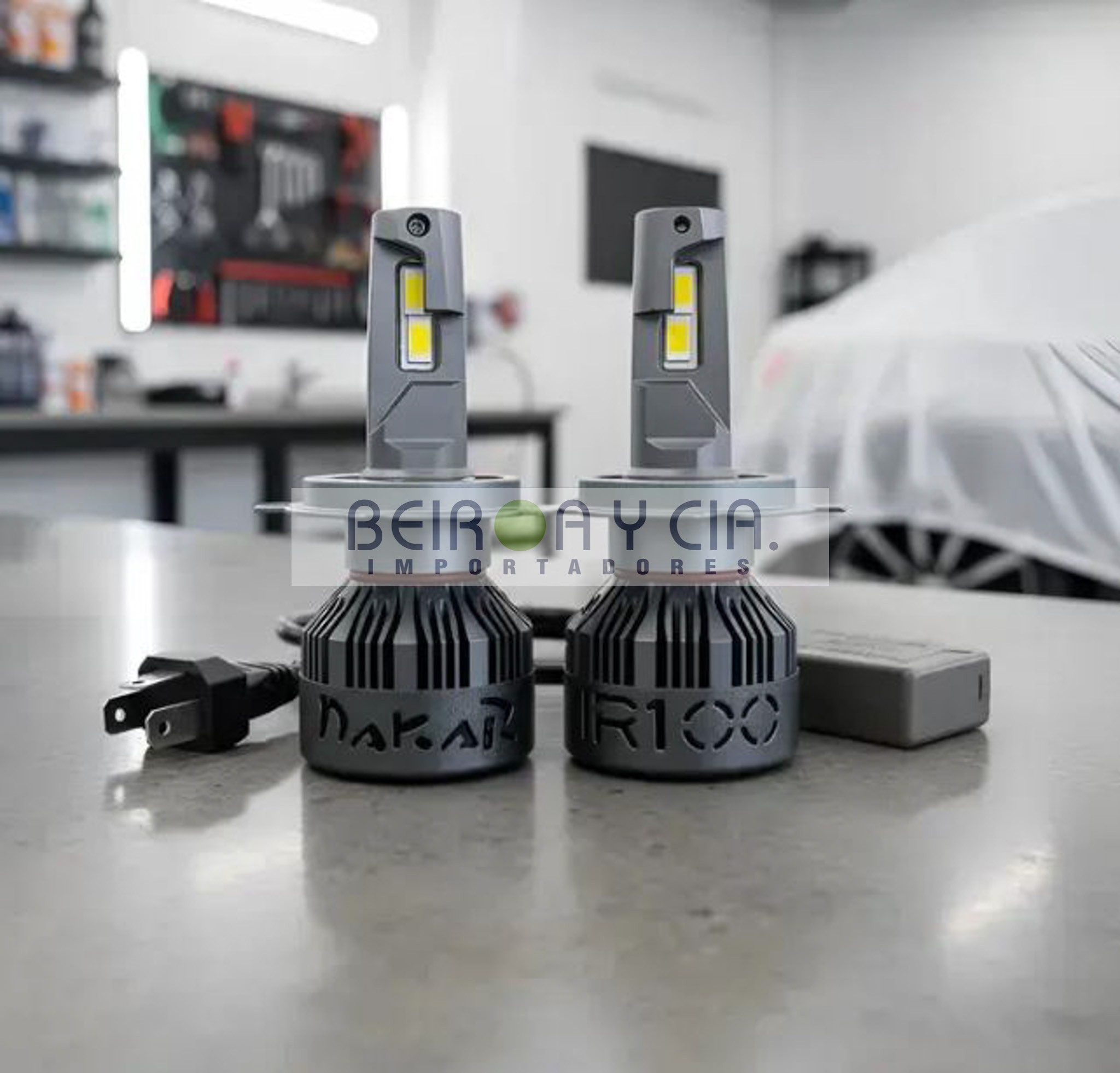 KIT IR100 LED CSP H4 H18 45000LMS 55W CAMBUS
