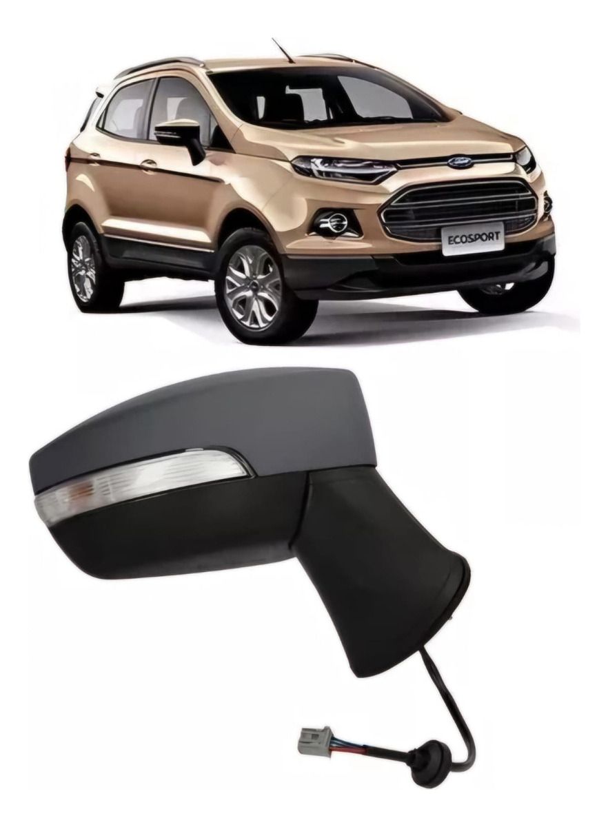 Espejo Derecho Electrico C/señalero Ford Ecosport 2013-2017