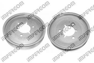 Polea de cigüeñal para motores TU3JP/TU5JP/TU5JP4 1.6 16V, 6 canales (6PK)