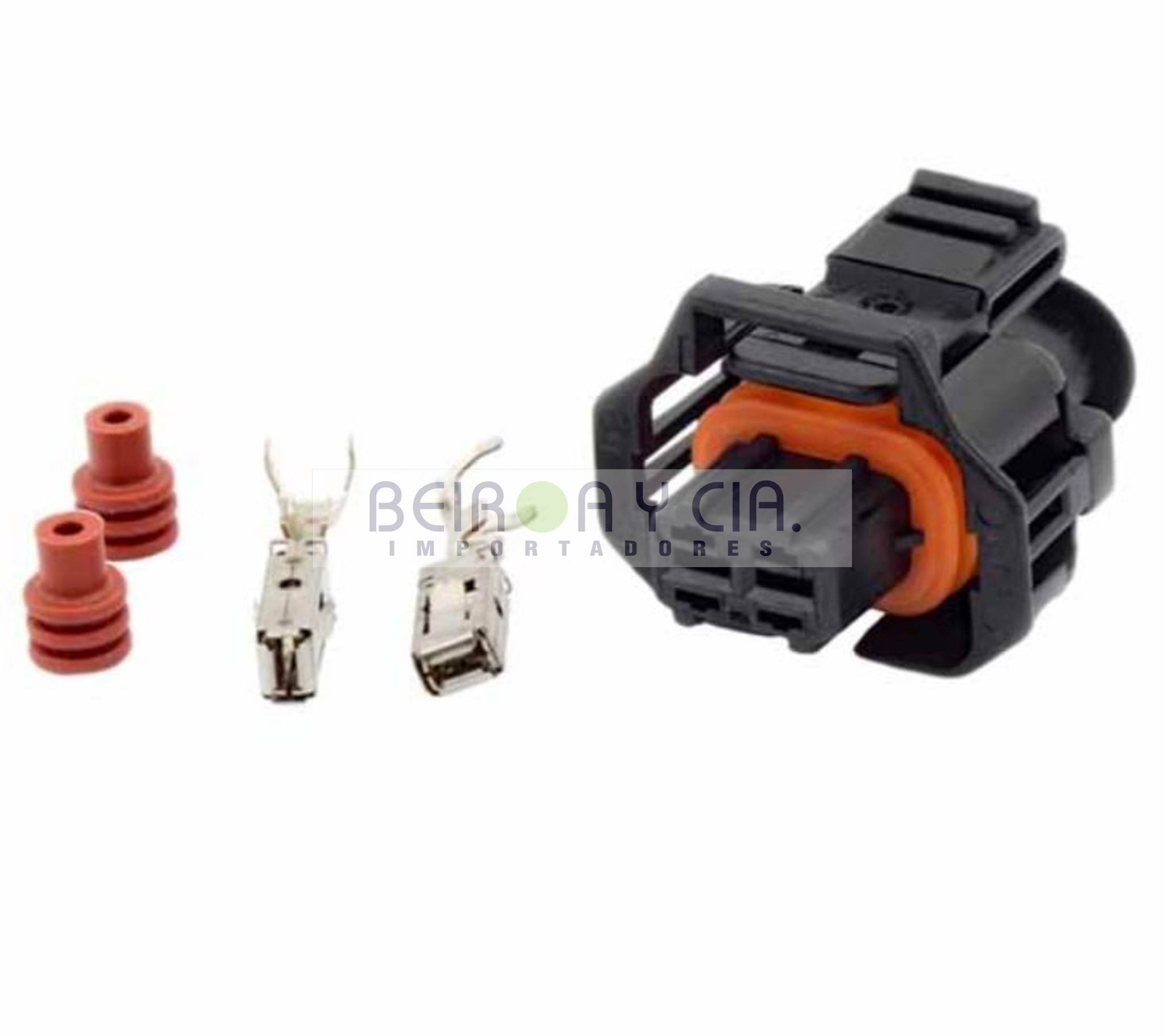 CONECTOR REGUL. VOLT. 2 VIAS DELCO/CUMMINS