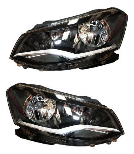 Kit Semiopticas Volkswagen Gol G6 Doble Parabola
