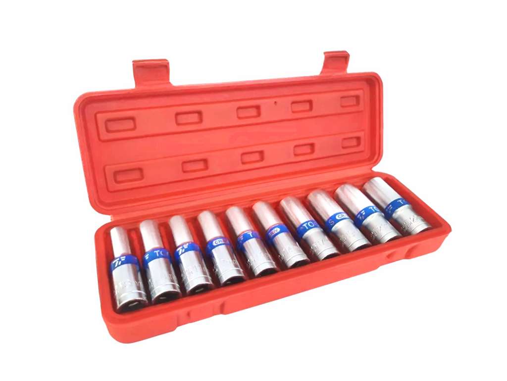 Kit de 10 dados largos universales