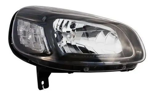 Semioptica Fiat Uno Attractive 2015 Fondo Negro Derecha