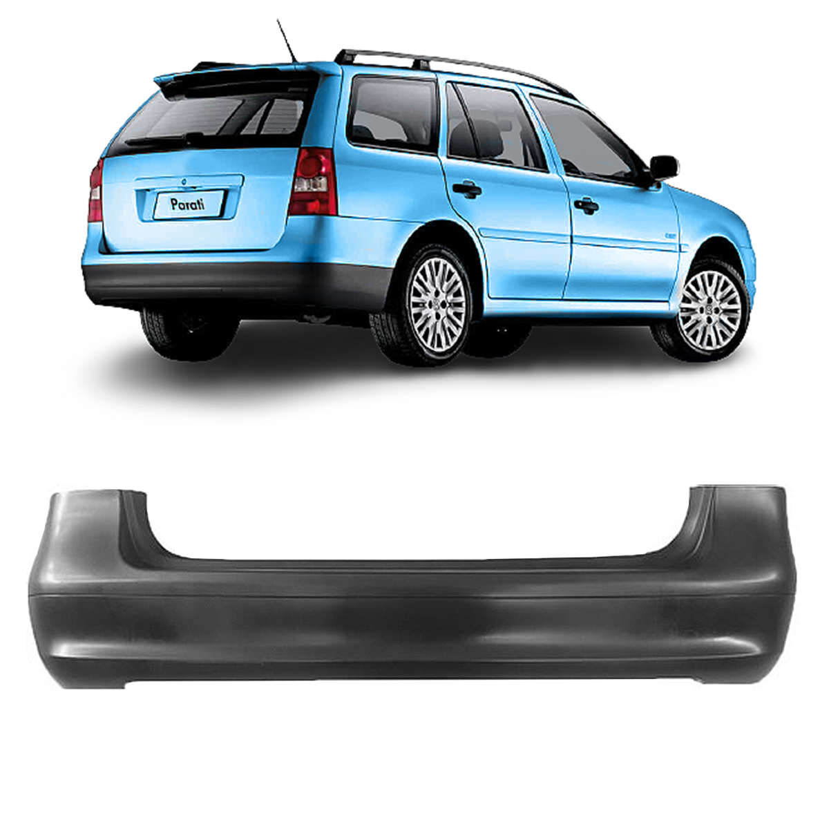 Paragolpe Trasero VW Parati G4 Country 2006 2009