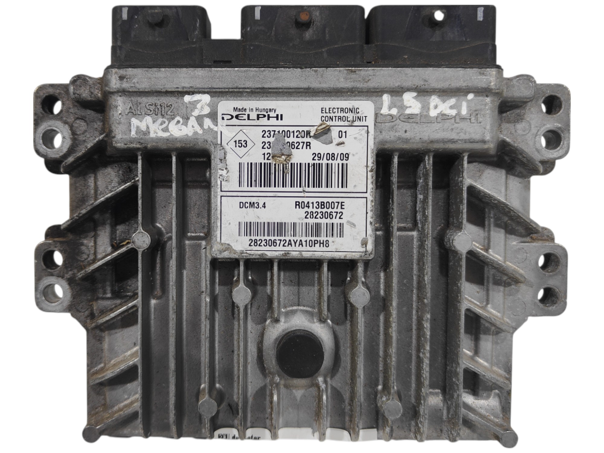 ECU de motor Renault MEGANE III 1.5 DCI , Ref: 8273-K3B8