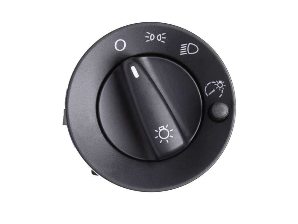 LLAVE LUCES VW GOL 00/05 C/REOSTATO LED ROJO