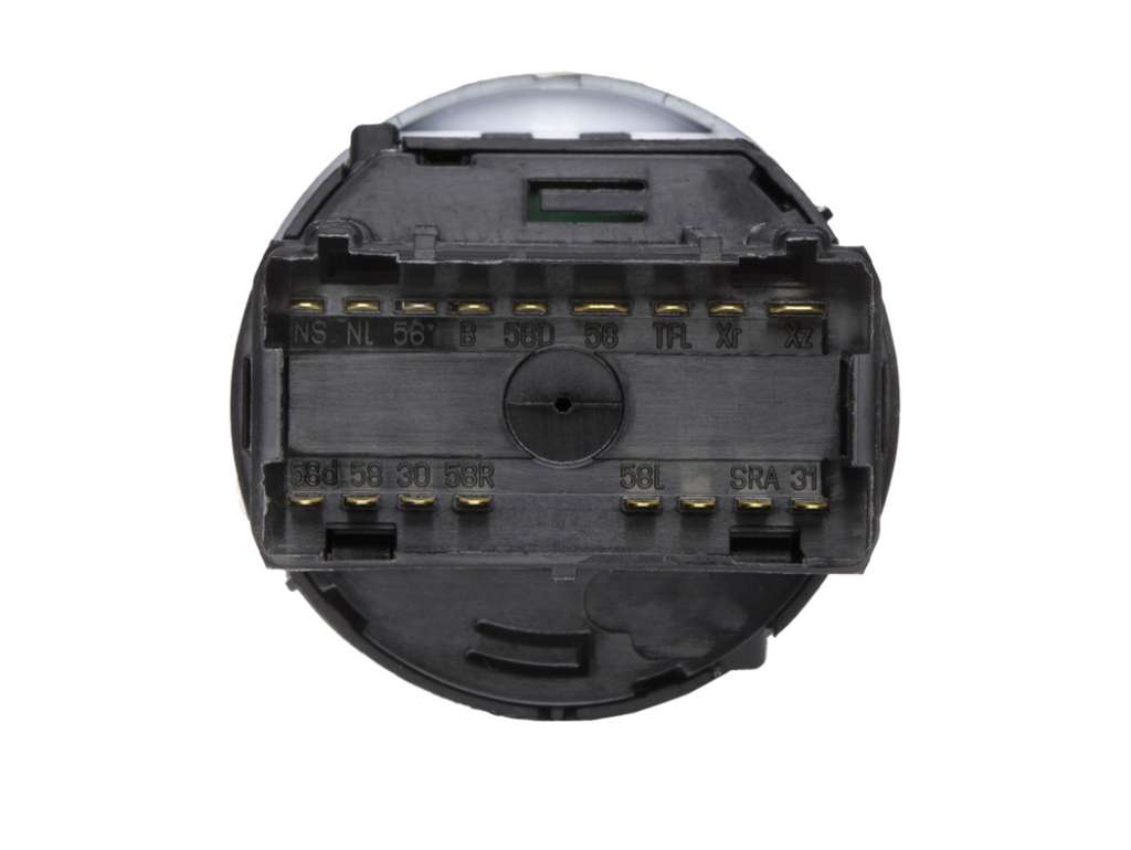 LLAVE LUCES VW GOL 00/05 C/REOSTATO LED ROJO