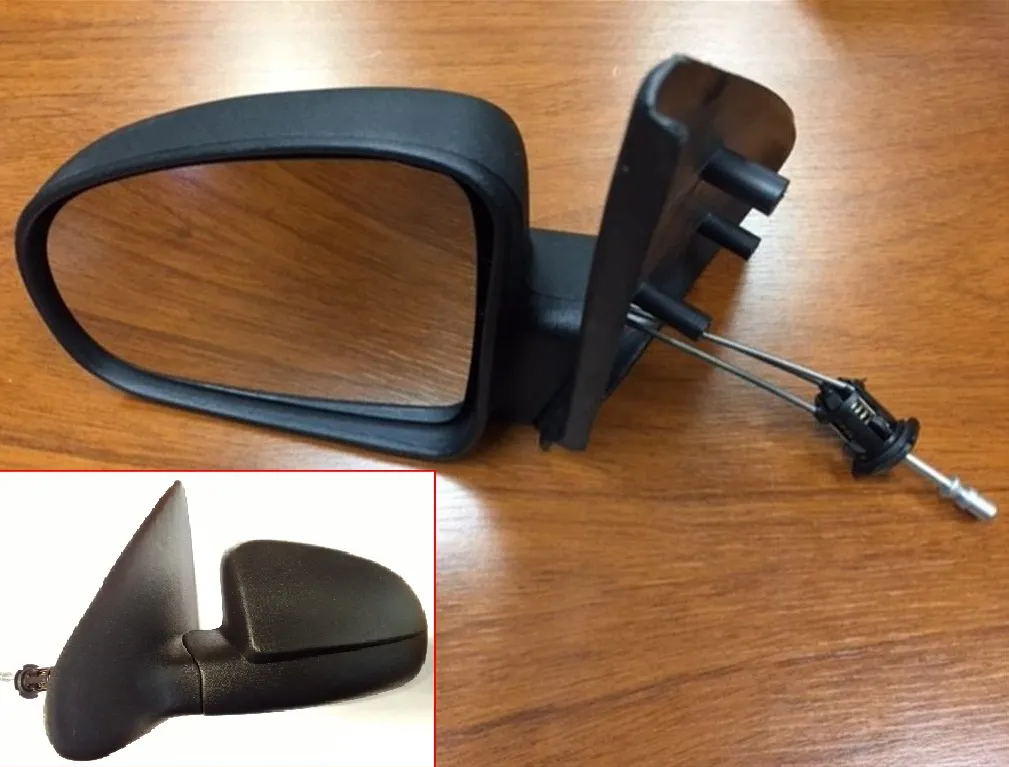 Espejo retrovisor exterior izquierdo con ajuste manual