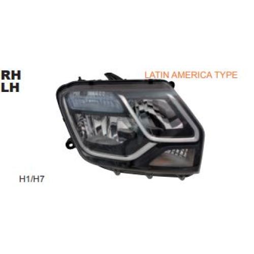 SEMIOPTICA RENAULT DER. DUSTER 2015...2019 (260103337R) H1/H7