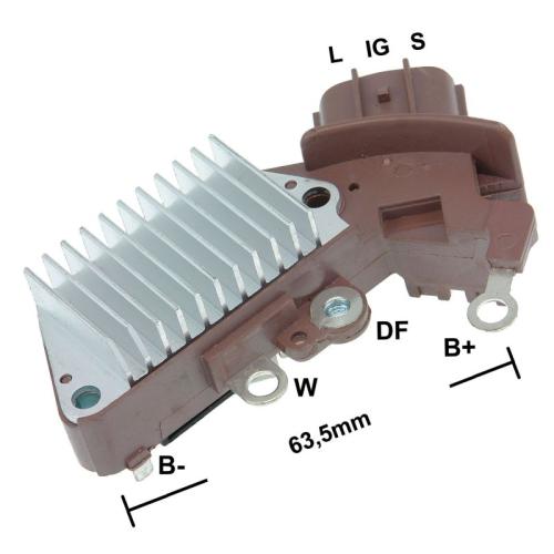 REGULADOR VOLTAJE ALT. CHANA DFM CNIPON DENSO 1260001810-1260001850-1260001870-138894-IN441