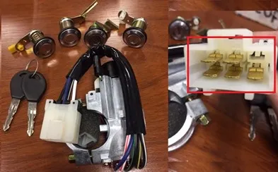 Cilindros de cerradura con llave