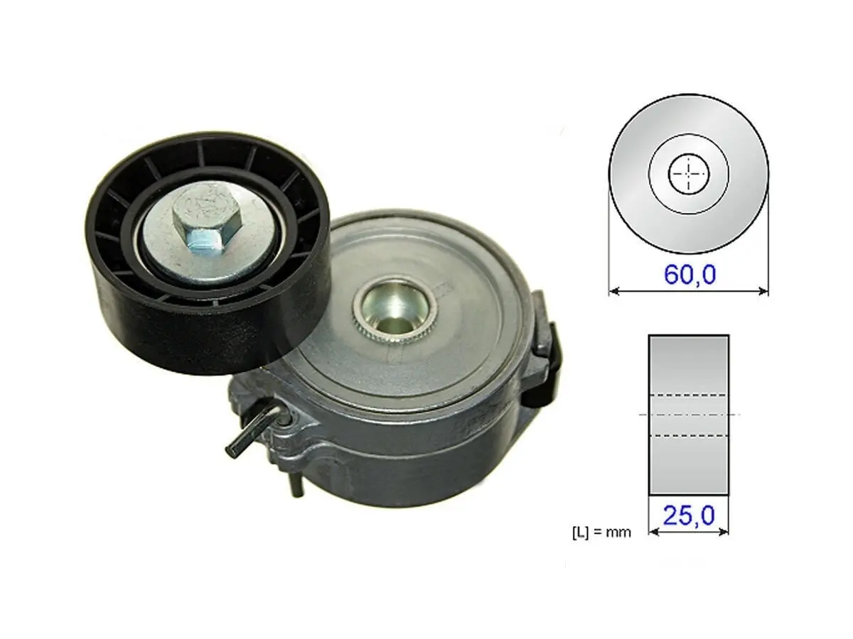 Tensor Correa Accesorios Citroen Berlingo C3 Aircross Peug Hoggar Partner 09-25