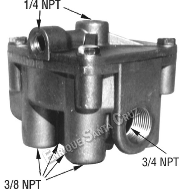 Válvula Relay Tipo BX