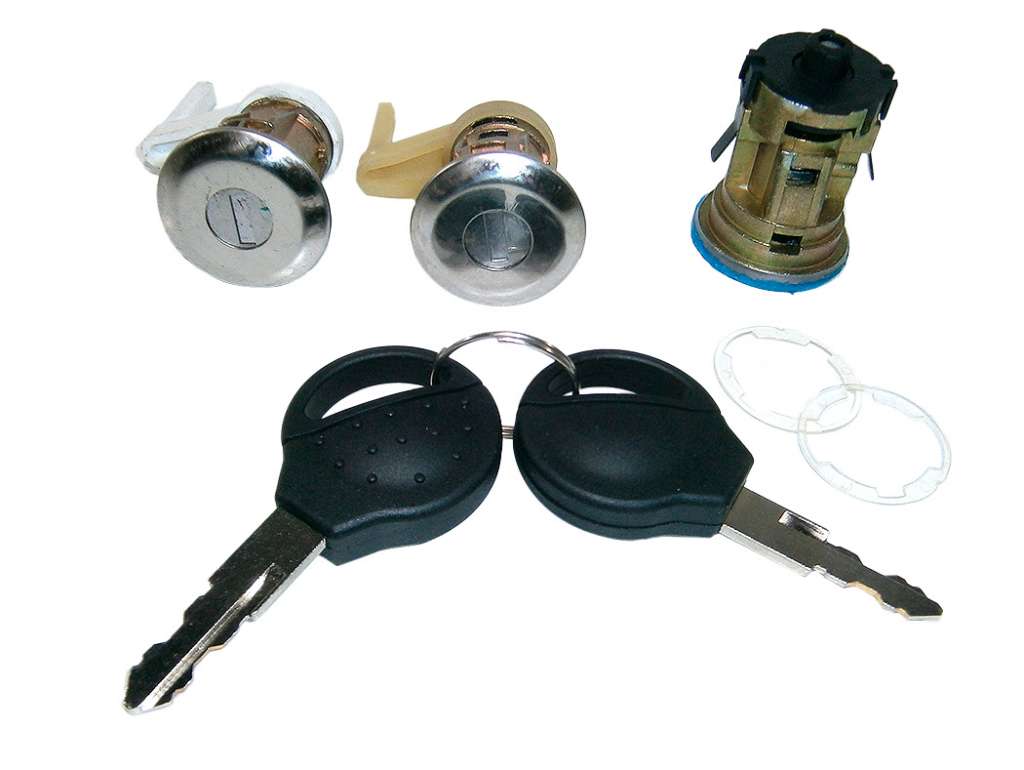 CILINDRO PUERTA PE 206 KIT 4 PIEZAS