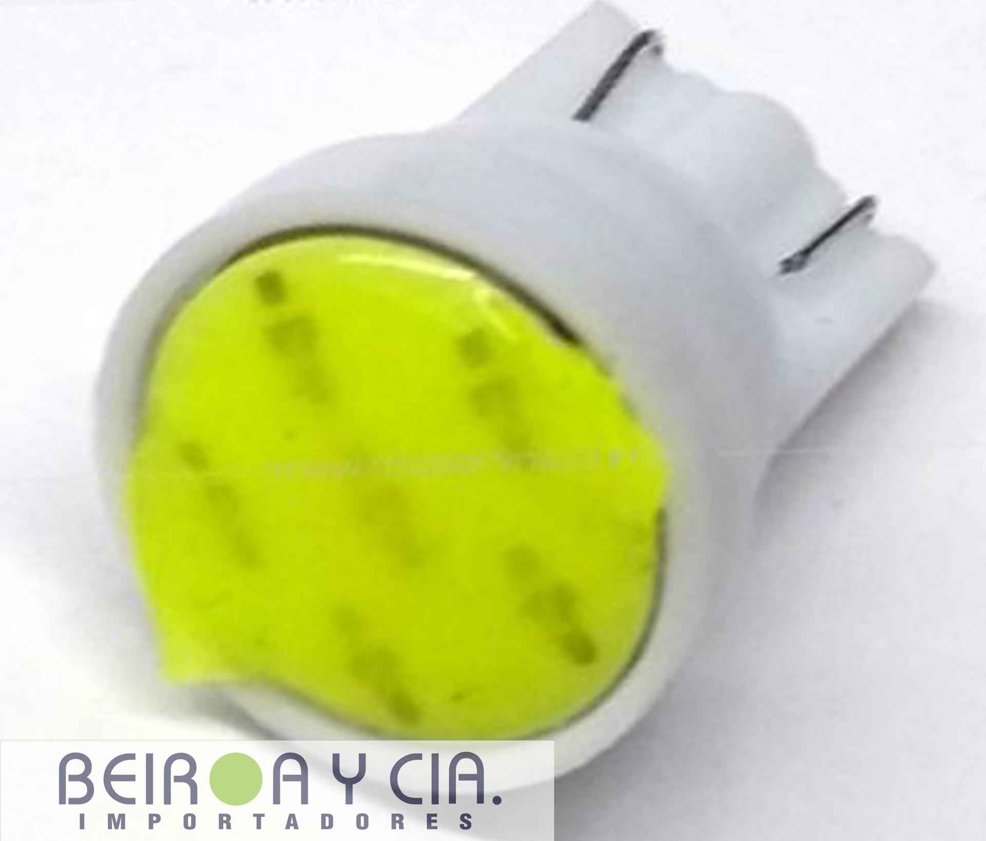 LAMPARA LED C/IMP 12V BLANCA PLANA =501