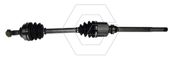 SEMIEJE DERECHO PEUGEOT 306 1.8/1.9D/2.0 BE3