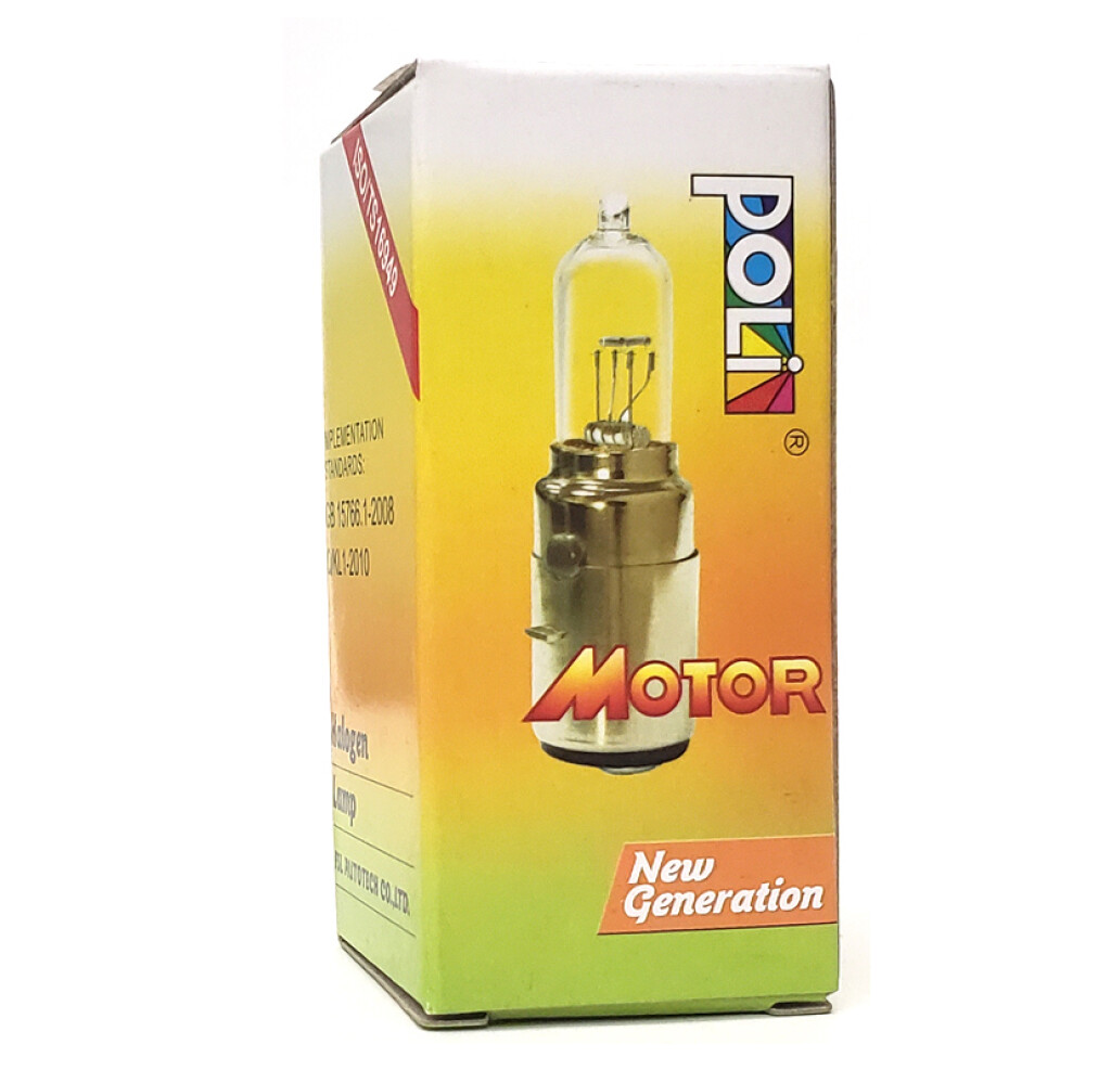 LAMPARA - HALOGENA 12V 35-35W HV P15D 3 PICO MOTO POLY