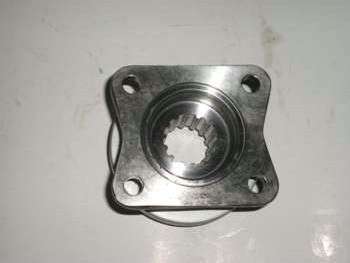 Soporte de diferencial trasero liso