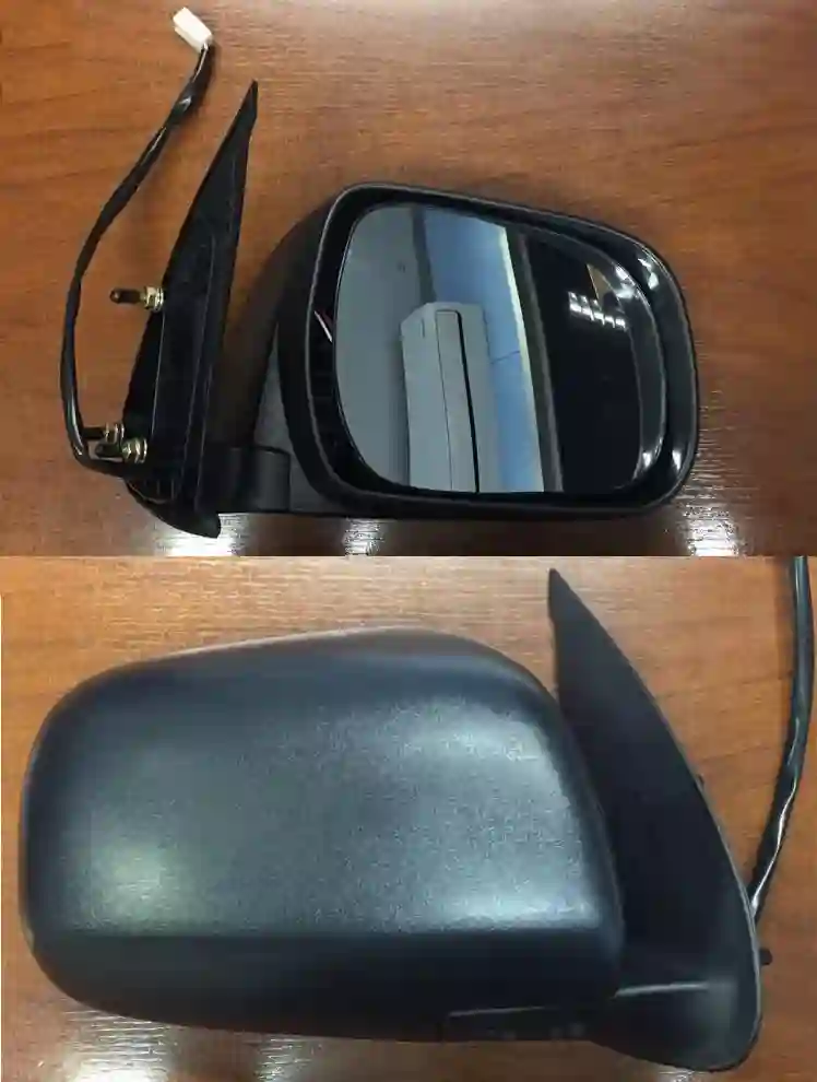 Espejo retrovisor exterior derecho eléctrico negro