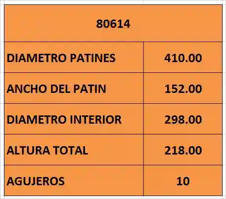Campana de freno