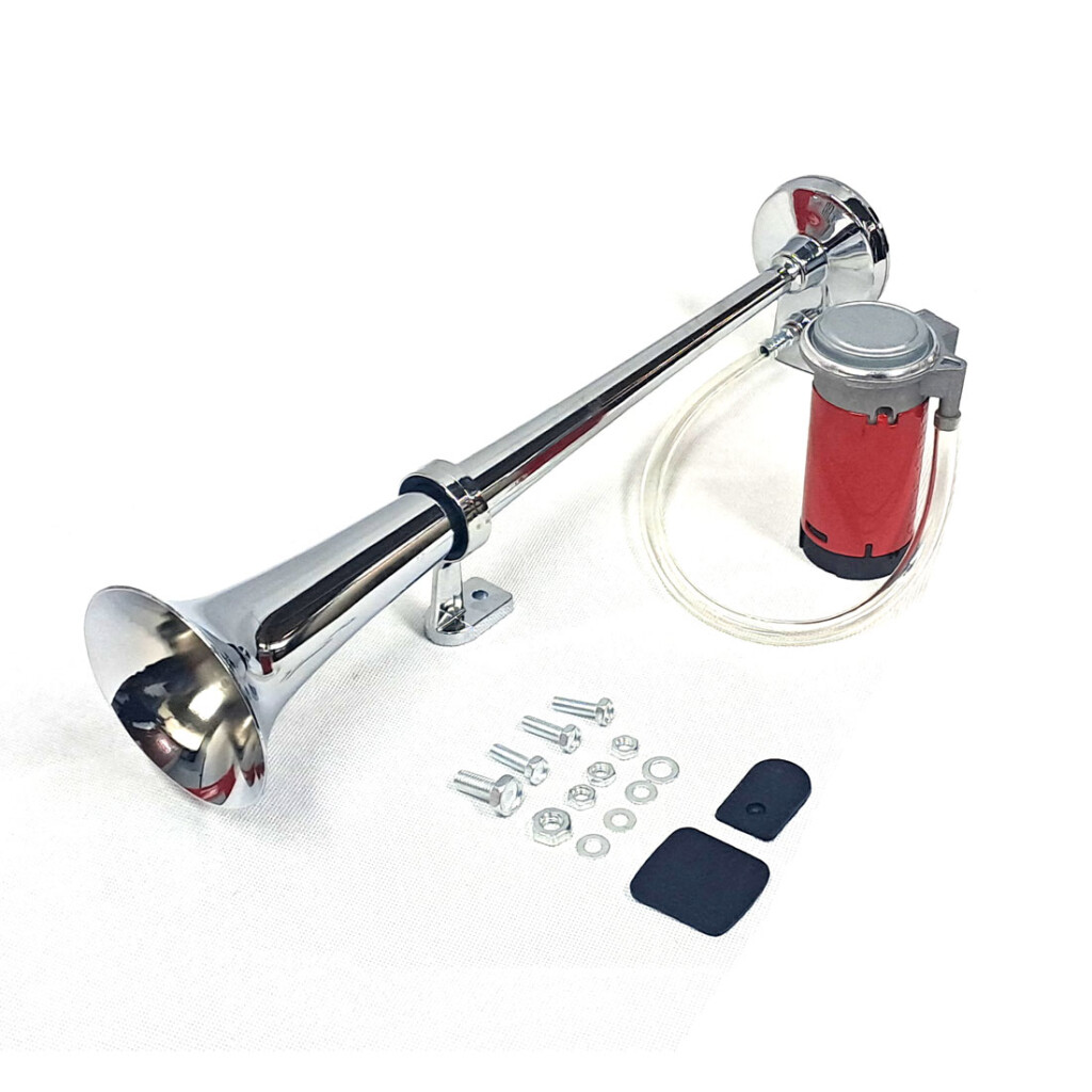 BOCINA SIRENA - CAMION C/ COMPRESOR 12V L=400MM