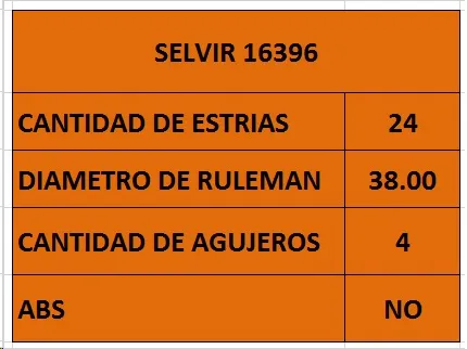 MAZA RUEDA DEL KIA AVELLA GSP