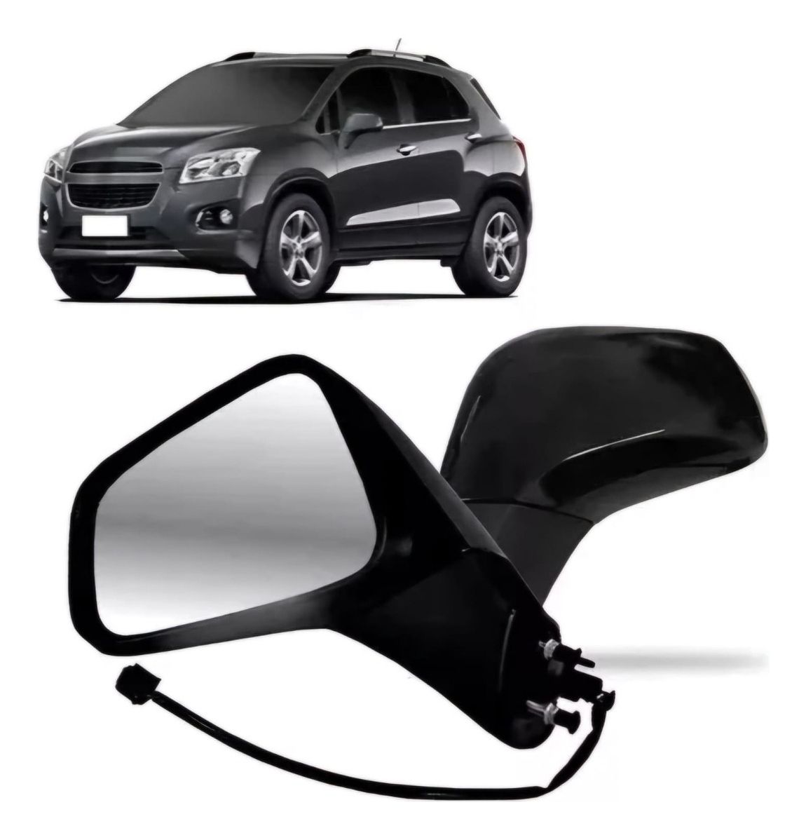 Espejo Chevrolet Tracker Eléctrico Izquierdo 2013 2020