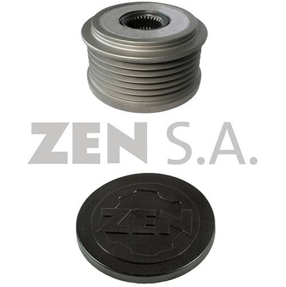 POLEA DE ALTERNADOR 6PK CON EMBRAGUE LINEA CHEVROLET