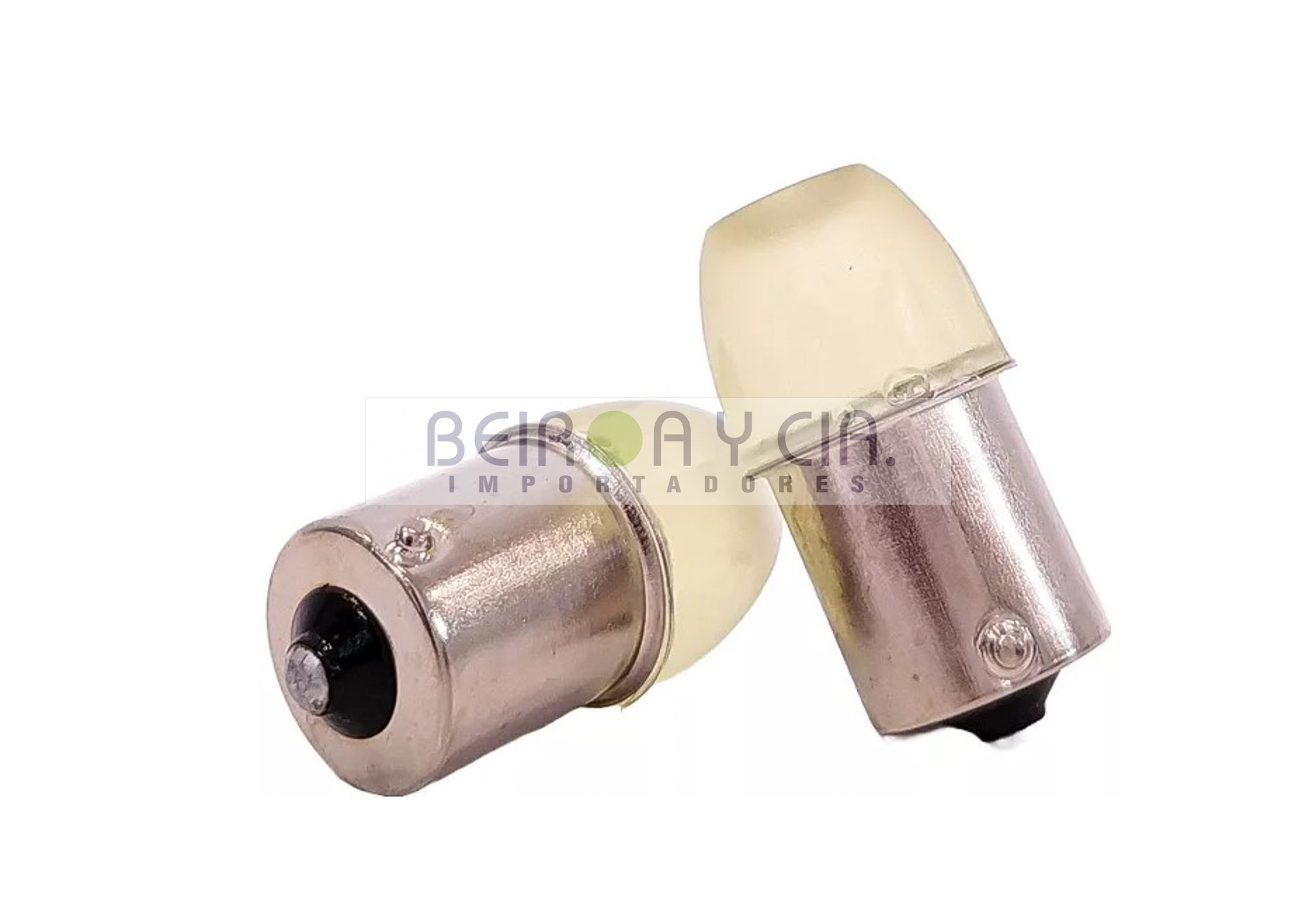 LAMPARA LED 12V 1 POLO AMBAR = 1056