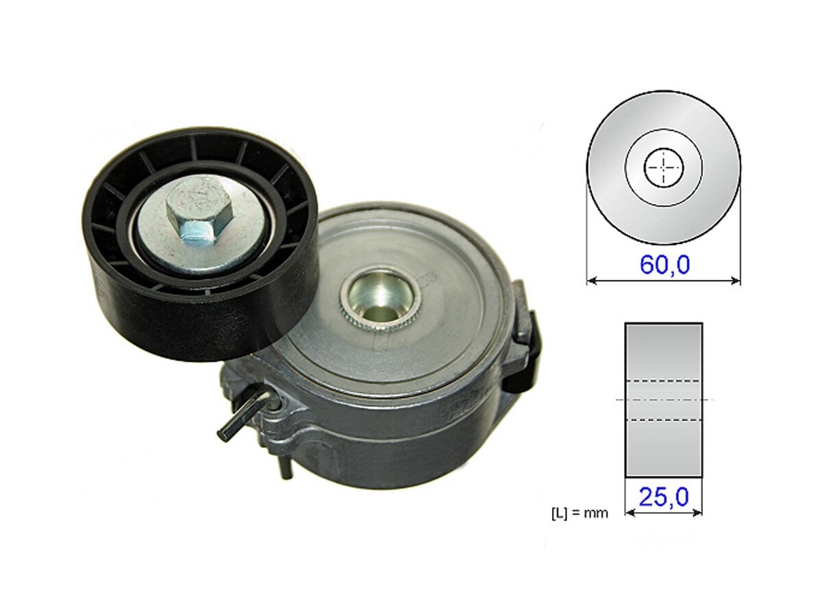 Tensor De La Correa Citroen Berlingo/C3 Aircross Peug Hoggar/Partner 09-25