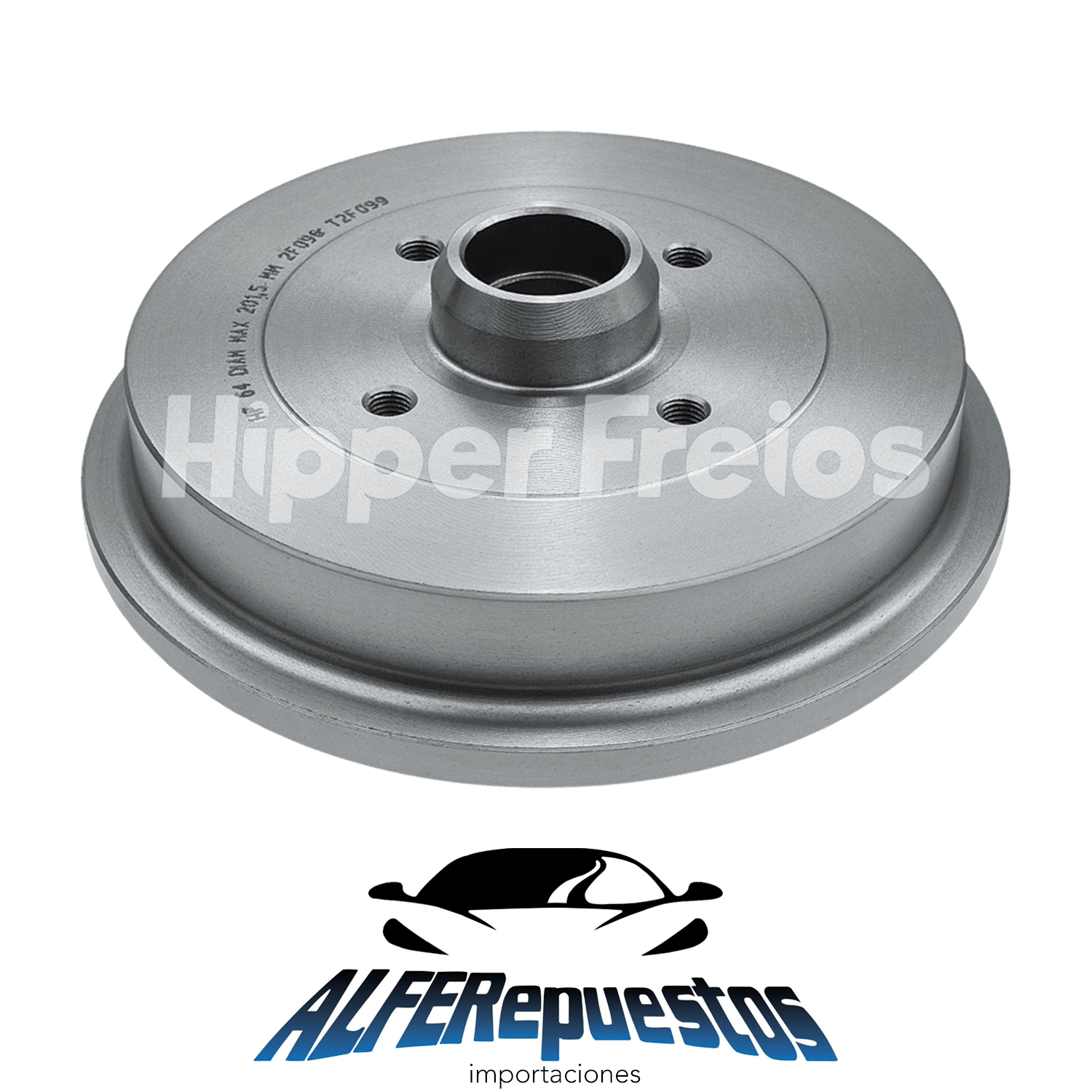 CAMPANA FRENO C/MAZA VW GOL/PARATI/SAVEIRO 200MM