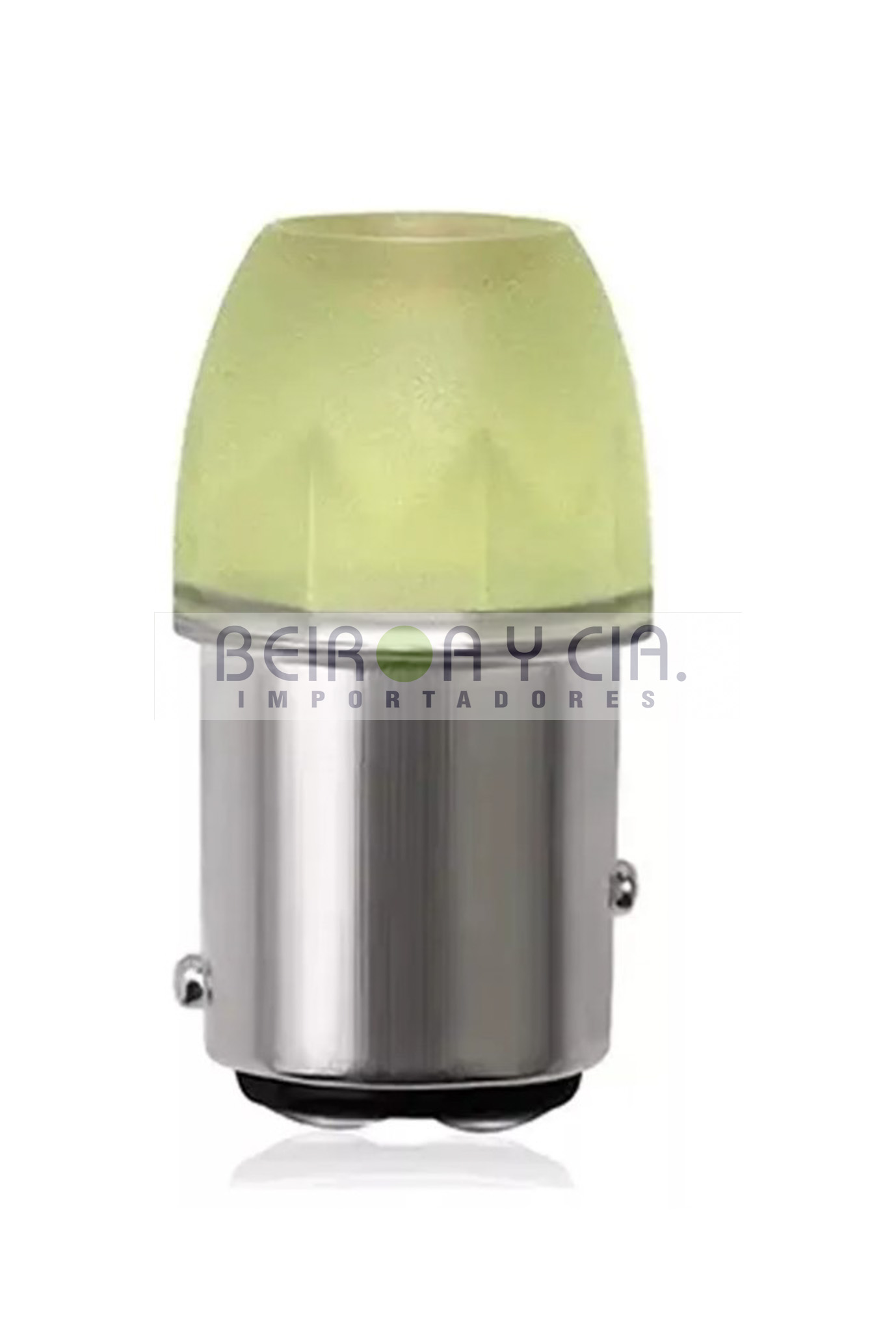 LAMPARA LED 12V 2 POLOS AMBAR