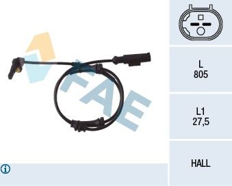 SENSOR ABS DEL CIT-PEU NEMO / BIPPER