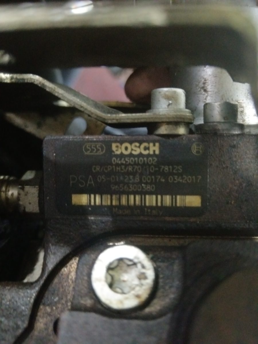 Bomba Inyeccion Peugeot 307 (S1) 2001-2005 1.6 16V HDi 1.6L 66kW 9656300380