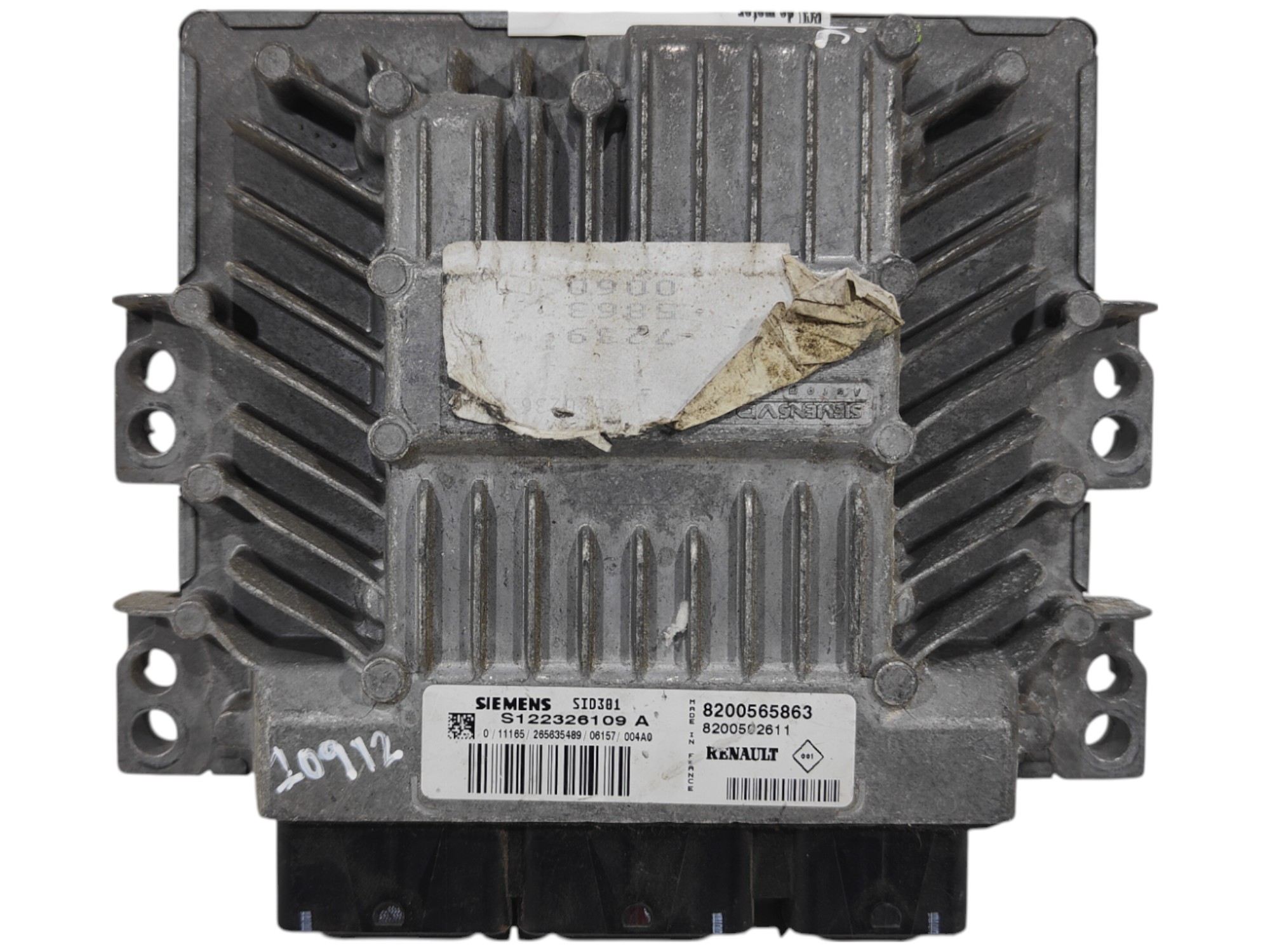 ECU de motor Renault MEGANE II 1.5 DCI 78KW 105CV L4 8V (MOTOR: K9K732) , Ref: 10912-K3A8