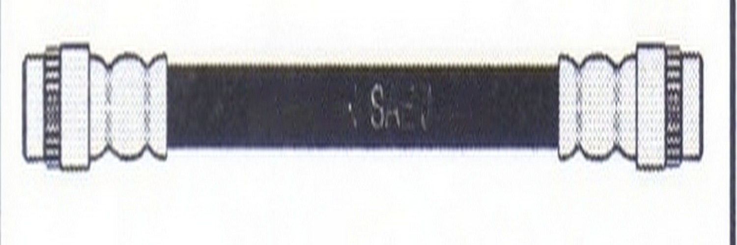 Manguera de freno flexible trasera