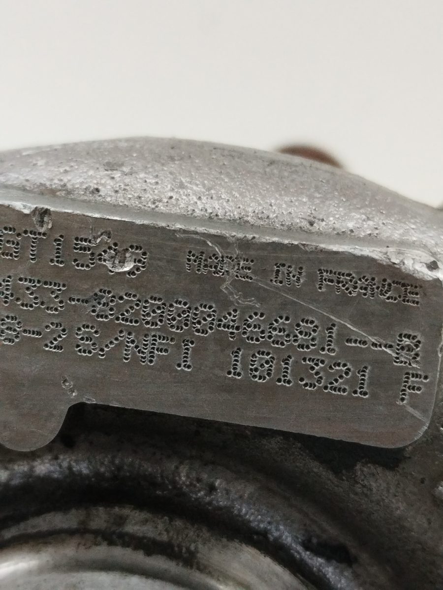 Turbocompresor Renault Scenic (JA..) 1999-2003 1.9 dTi Diesel CAT 1.9L 72kW