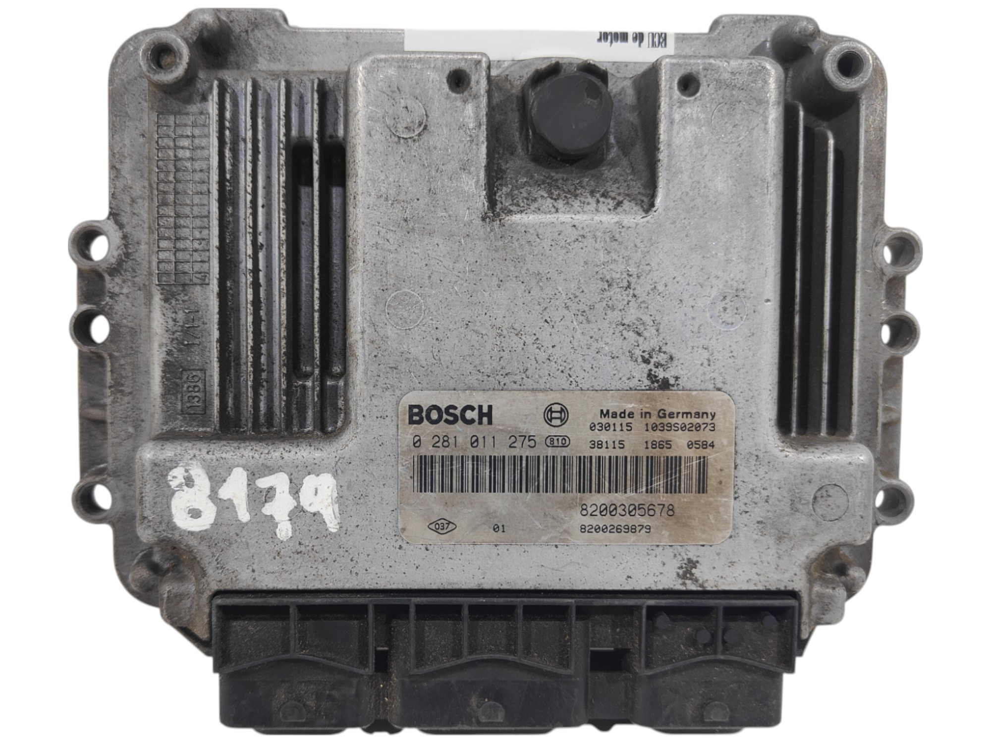 ECU de motor Renault MEGANE II SCENIC 1.9 DCI 120HP 2003, Ref: 8179-K3B12
