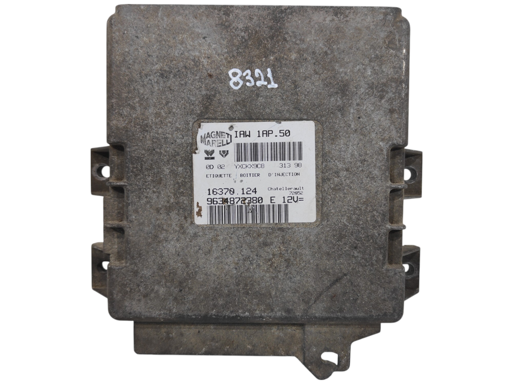 ECU de motor Citroen SAXO 1.4 VTS , Ref: 8321-K3B10
