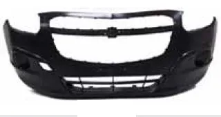 PARAGOLPE DEL GM SPIN 12 (S/CAM) (NEGRO LISO) (A)