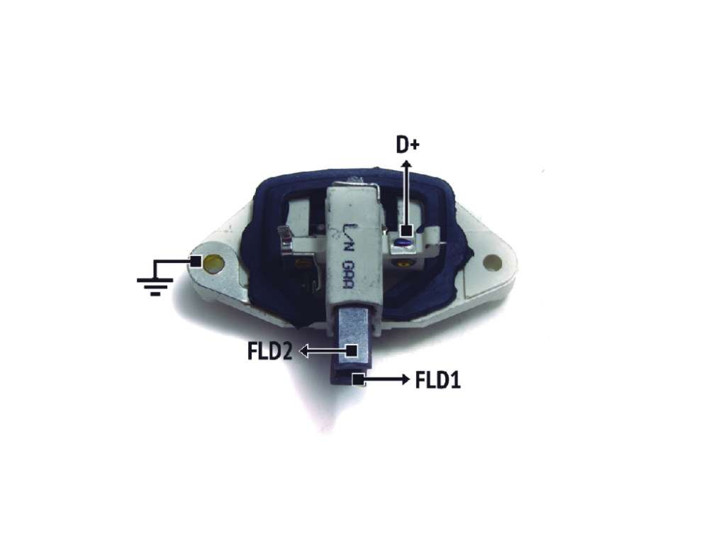 REGULADOR ALTERNADOR BOSCH MB CAMION/VO 12V.