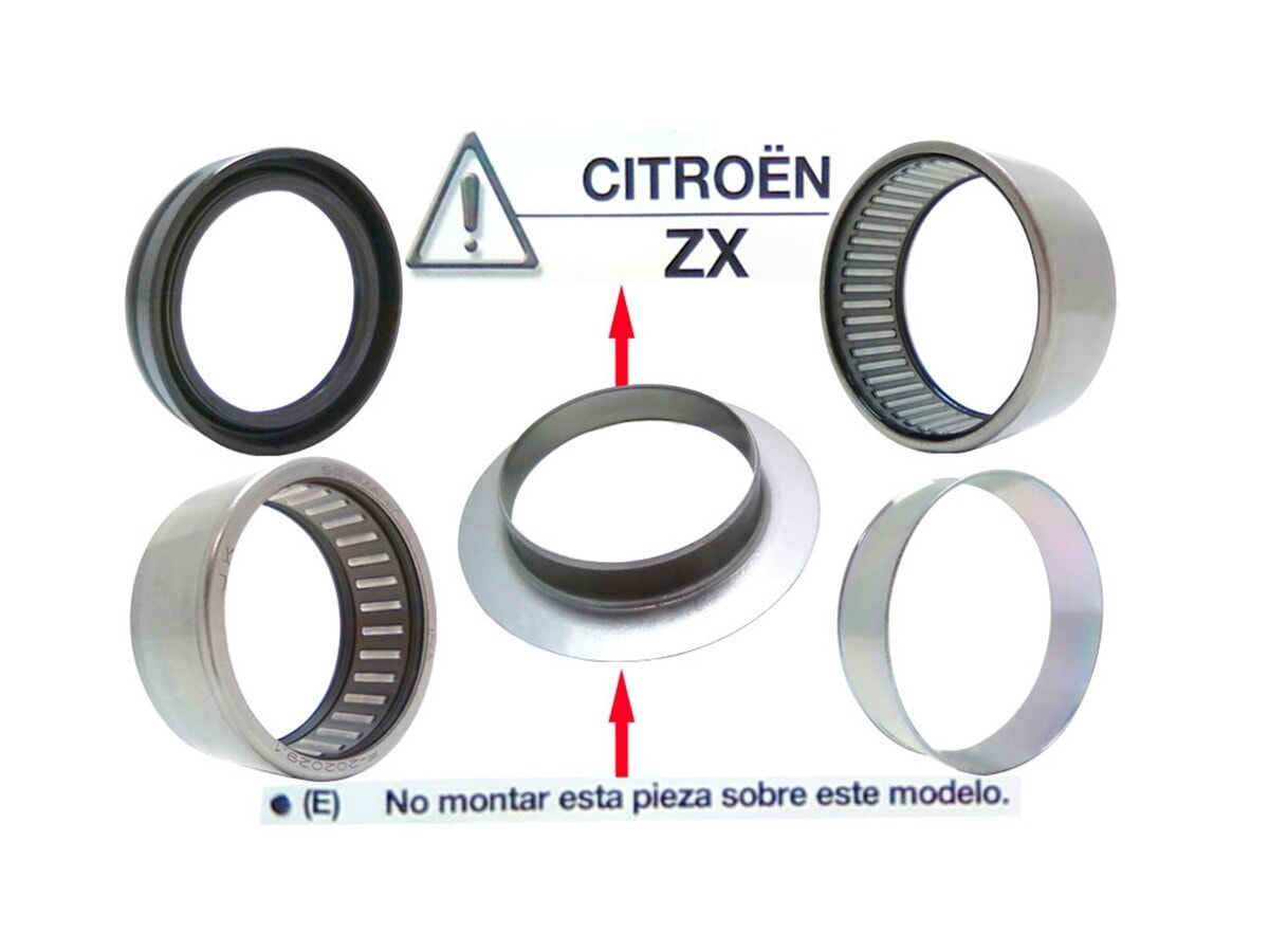 Kit Reparacion Puente Tras Citroen Zx/Xsara Peug 309/205/306 83-25