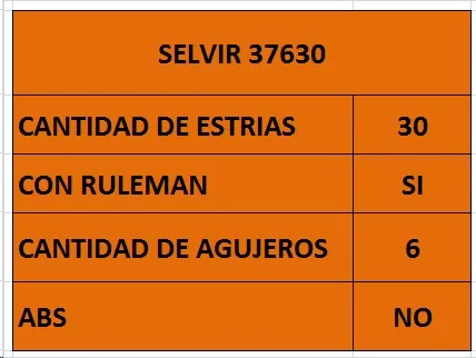 Maza de rueda delantera con rulemán