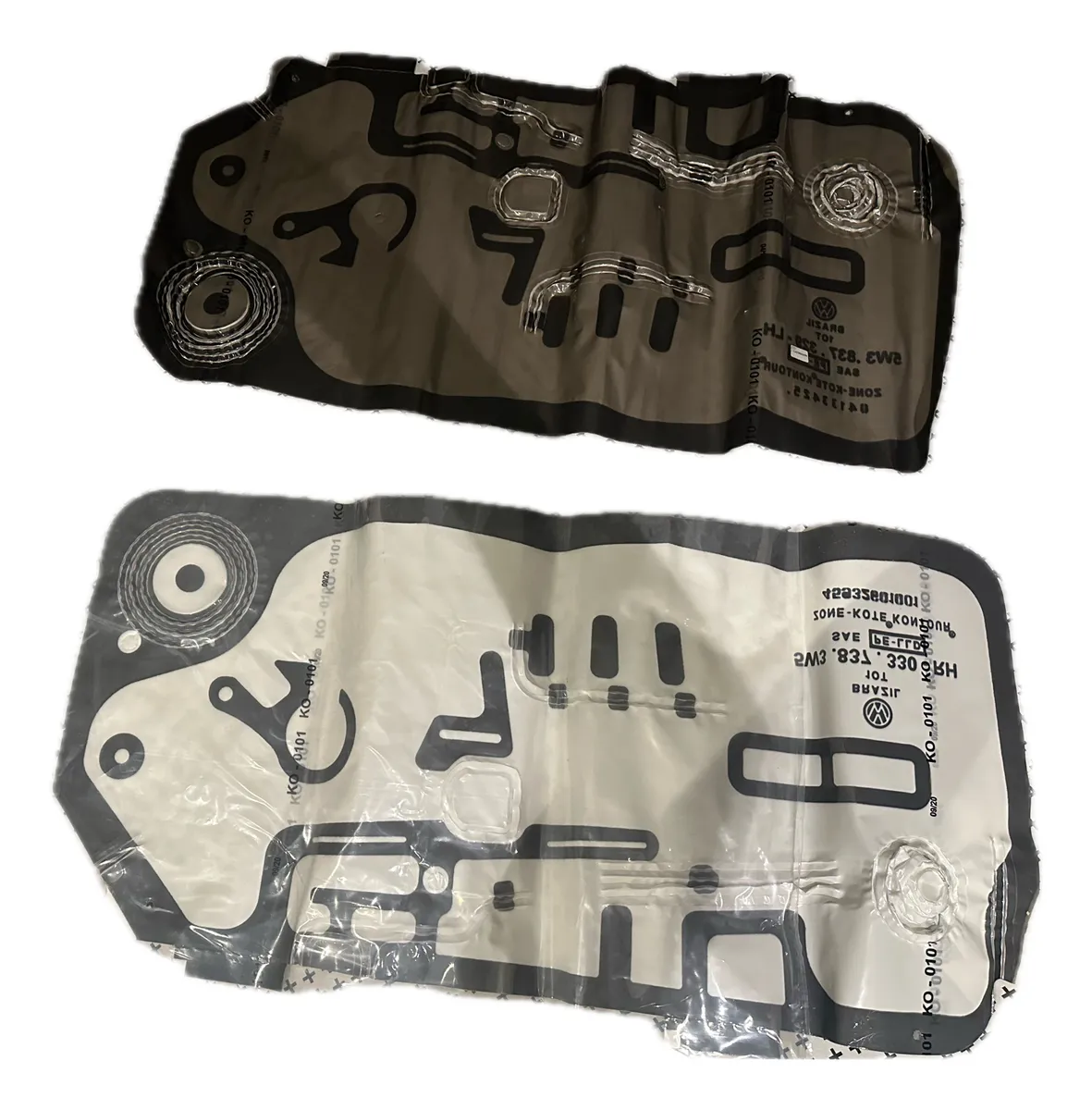Manta protectora de plástico para revestimiento de puertas
