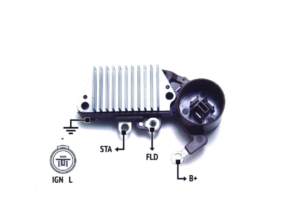 REGULADOR ALTERNADOR N-DENSO HO CIVIC/IS 12V.